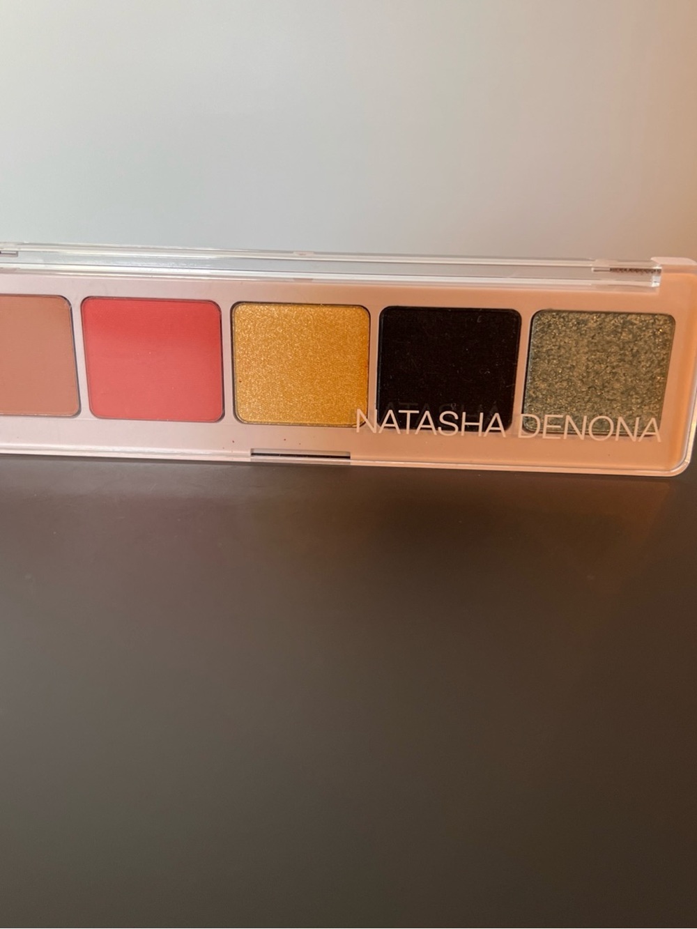 Natasha Denona Coral, Gold, Black & Olive Mini Eyeshadow Jubilee NEW